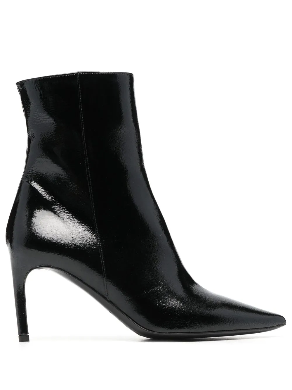 

Del Carlo 80mm pointed-toe ankle boots - Black