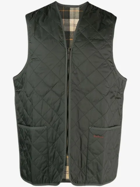 Barbour zip-up quilted gilet