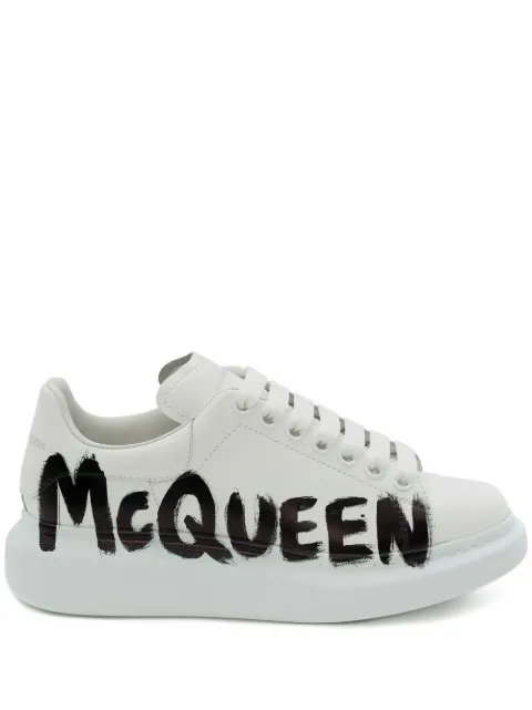 Alexander McQueen Graffiti-print Oversized sneakers