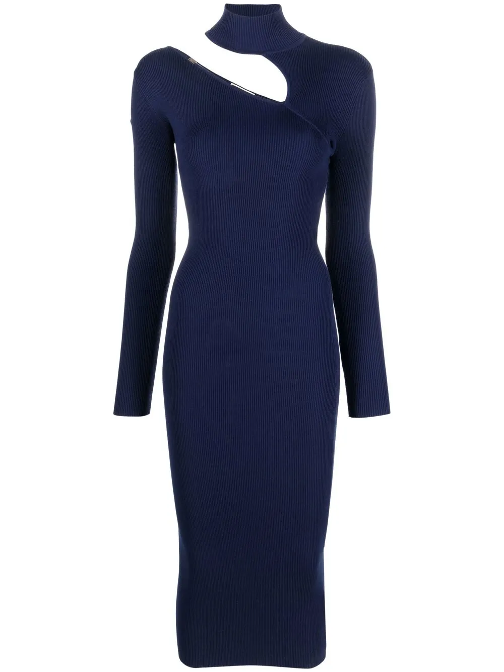 

Elisabetta Franchi Knitted Midi Sheath dress - Blue