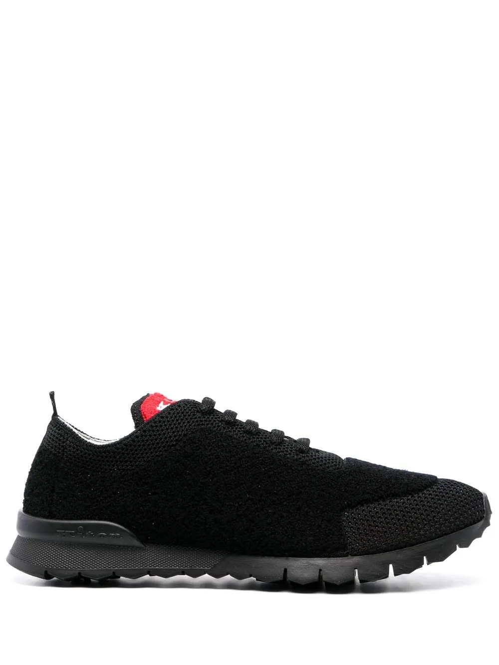 

Kiton low-top knitted sneakers - Black