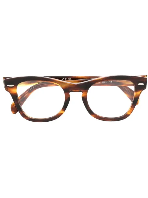 Ray-Ban tortoiseshell-effect optical glasses 