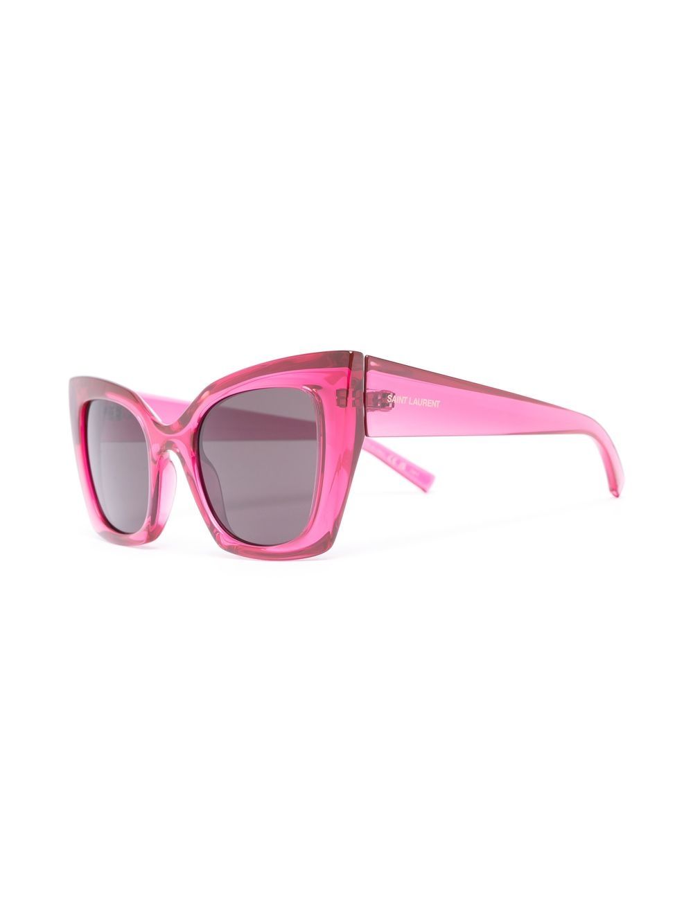 Saint Laurent Eyewear Zonnebril met cat-eye montuur - Roze