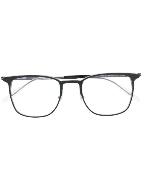 Montblanc square-frame eyeglasses