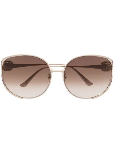 Gucci Eyewear Interlocking G oversized sunglasses