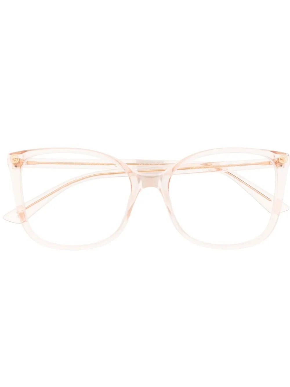 Gucci Eyewear lentes con armazón translúcida | rosado | Image 1
