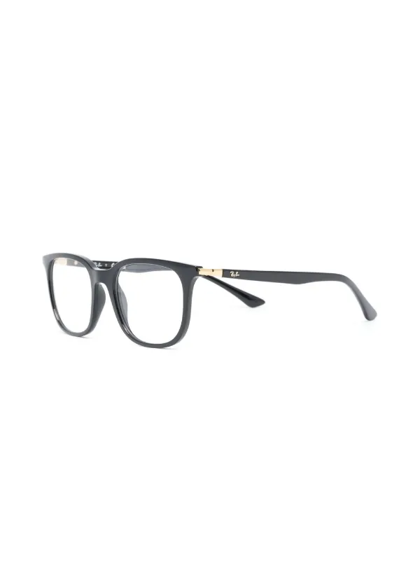 Ray-Ban square-frame Optical Glasses Black FARFETCH IN