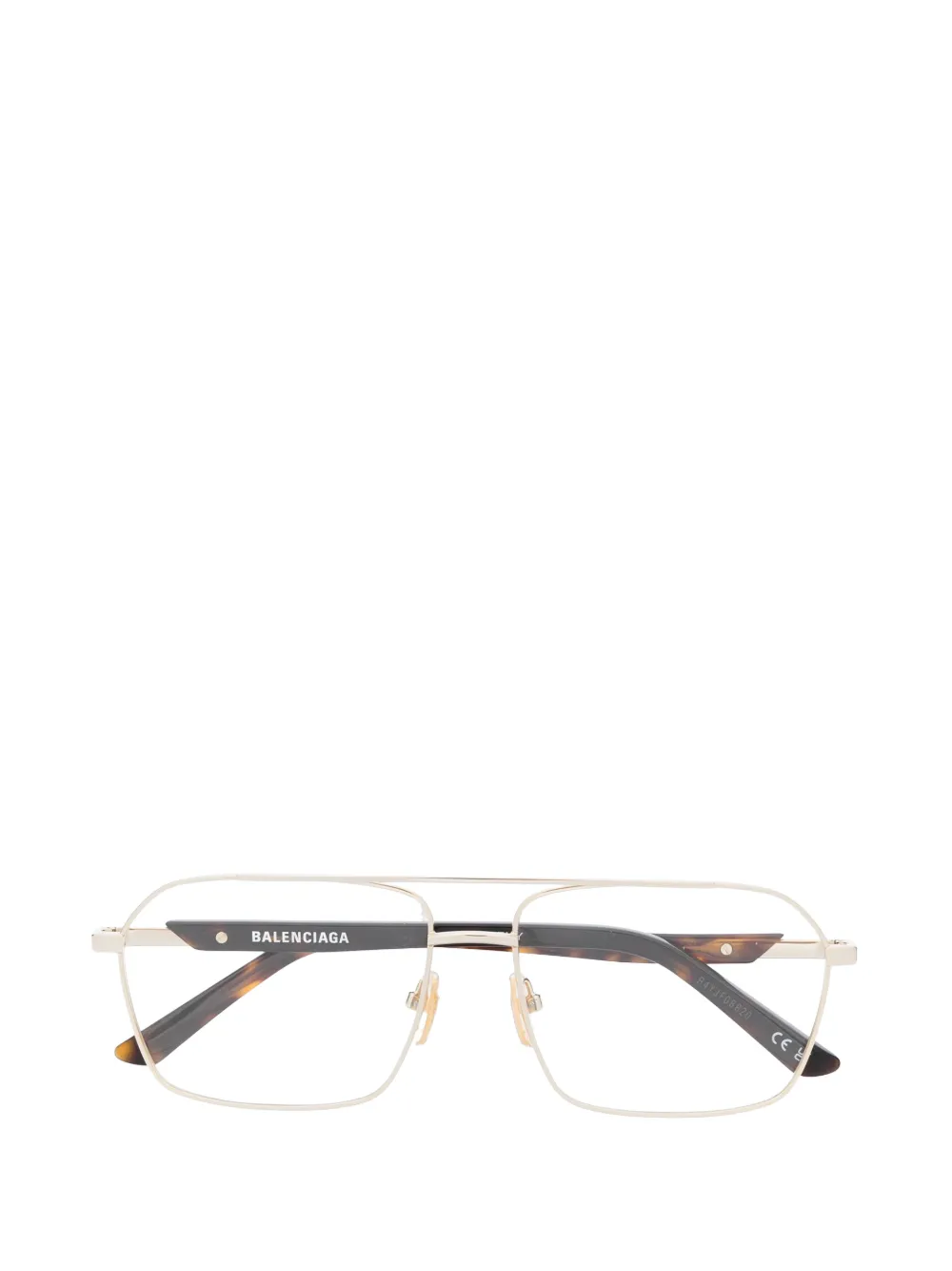 Balenciaga Eyewear Bril met piloten montuur Goud