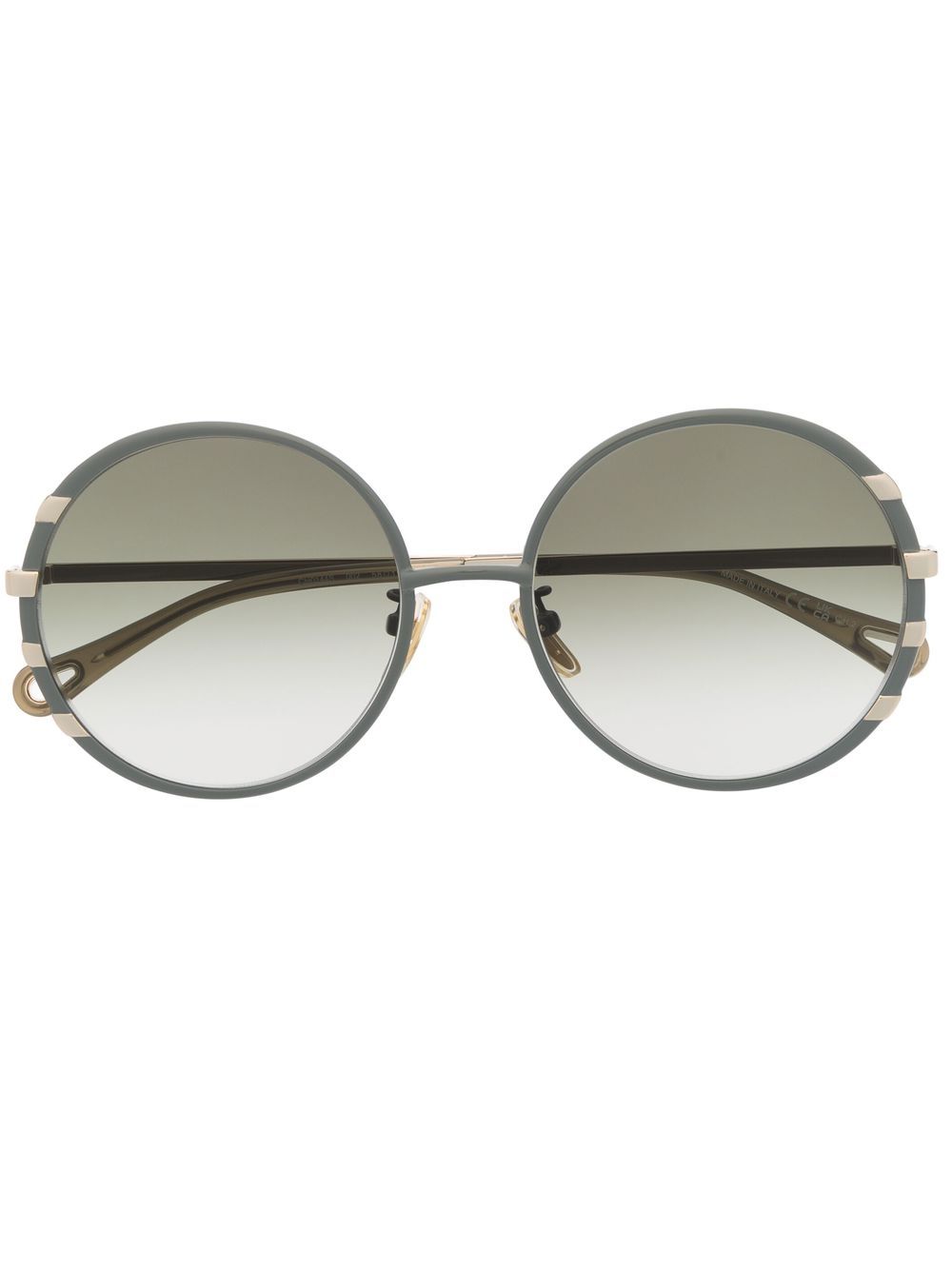 Chloé Eyewear round-frame sunglasses - Green