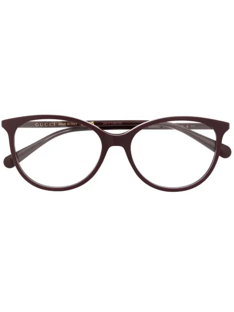 Gucci Eyewear round frame optical glasses