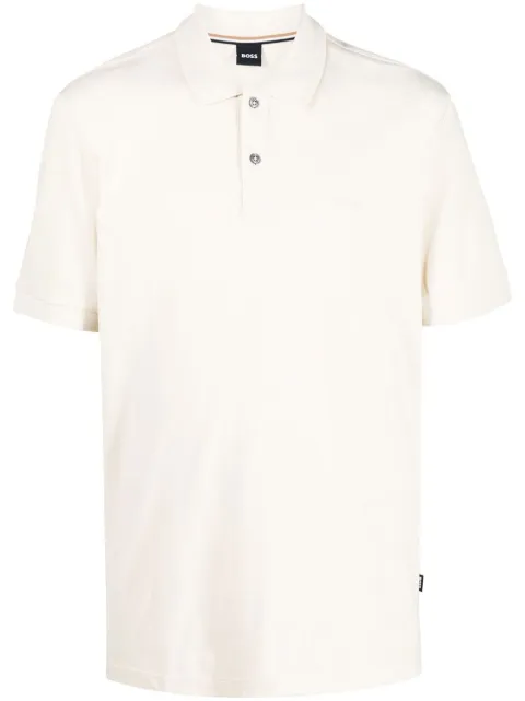 BOSS short sleeve cotton polo shirt