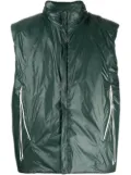 Saul Nash padded zip-up gilet - Green