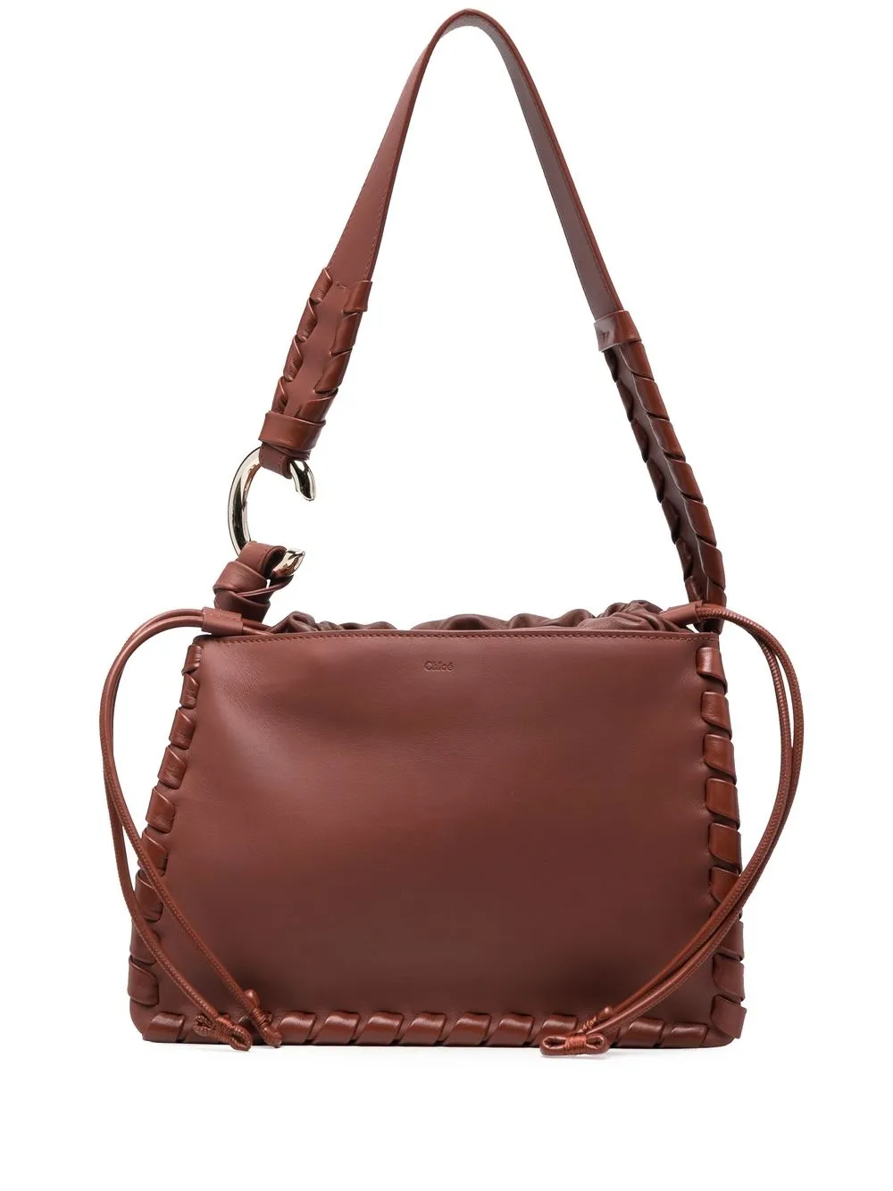 

Chloé Tess leather shoulder bag - Brown