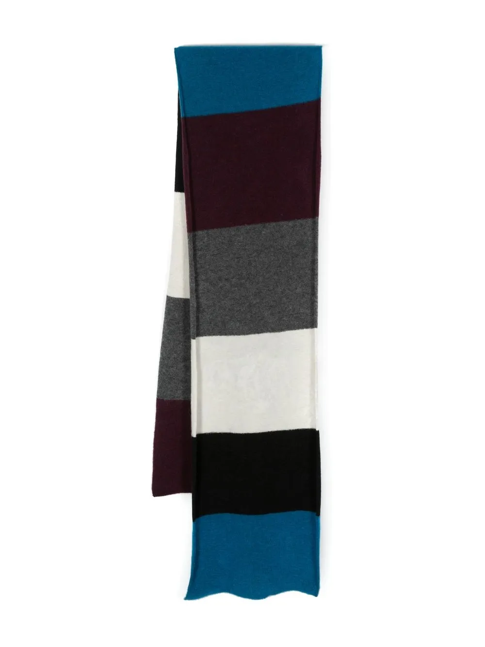 

Barena striped colour-block scarf - Blue