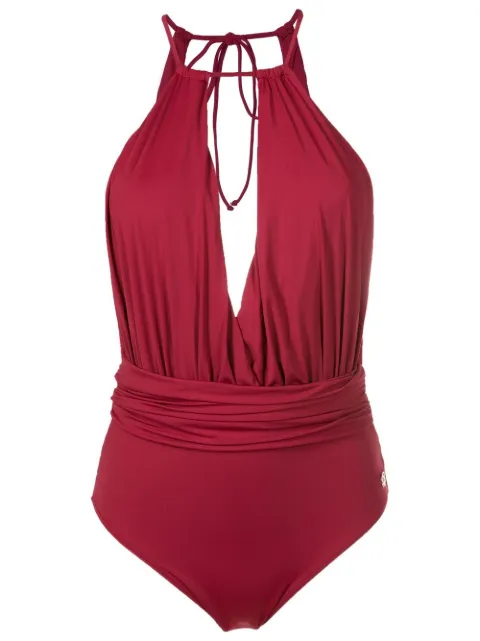 Brigitte traje de baño con cuello halter