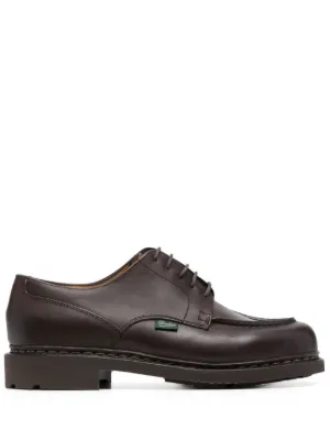 Paraboot Chambord Leather lace-up Shoes | Brown | FARFETCH CA