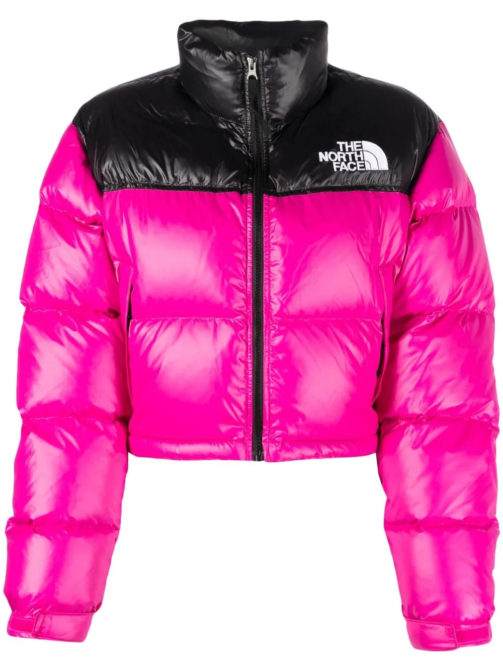 

The North Face Nuptse 1996 cropped puffer jacket - Pink