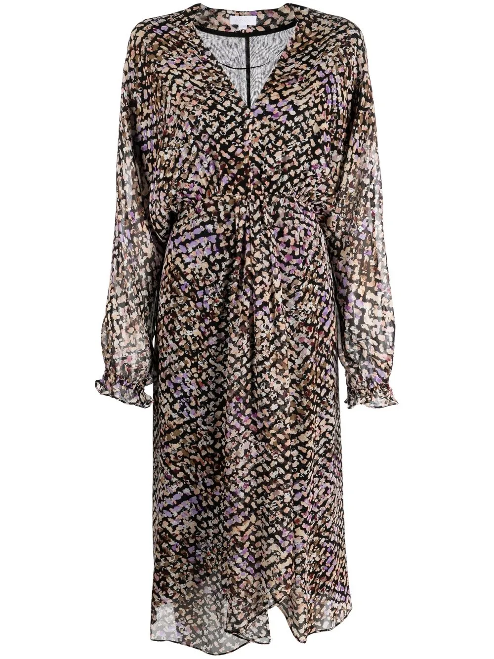

Lala Berlin long-sleeve midi dress - Black