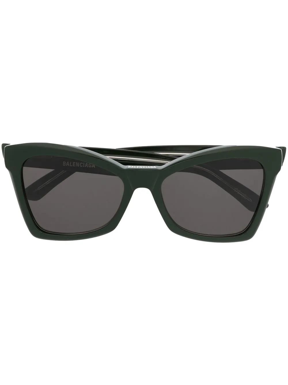

Balenciaga Eyewear butterfly-frame tinted sunglasses - Green
