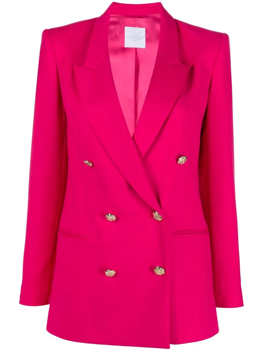 

Cenere GB blazer con doble botonadura - Rosado