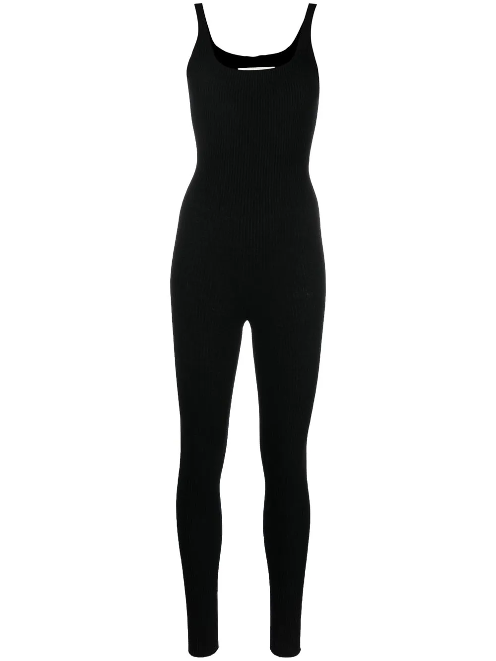 

Laneus body tejido de canalé - Negro