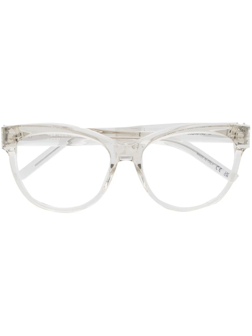 

Saint Laurent Eyewear lentes con armazón wayfarer - Neutro