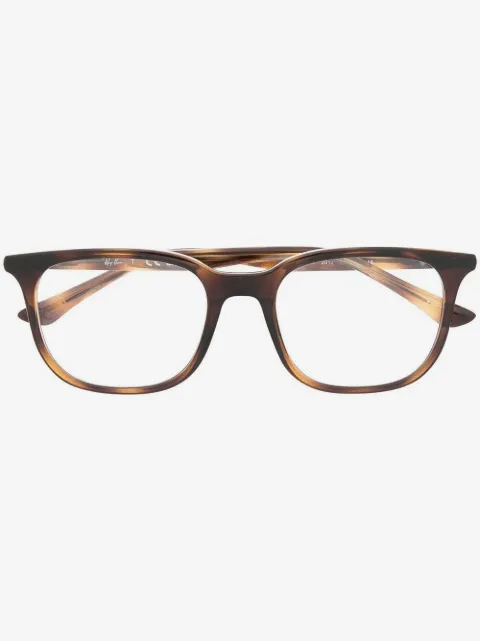 Ray-Ban Occhiali squadrati tartarugati