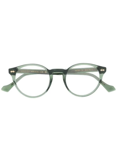 Gucci Eyewear round frame optical glasses