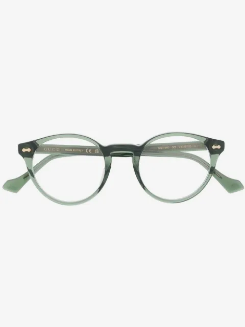 Gucci Eyewear round frame optical glasses