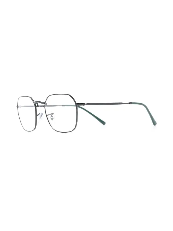 ブラックラウンドフレームメガネ Ray-Ban Jim ラウンド眼鏡フレーム | ブラック | FARFETCH JP
