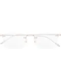 Montblanc rimless square-body glasses - Gold