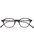 Gucci Eyewear round-frame optical glasses - Brown