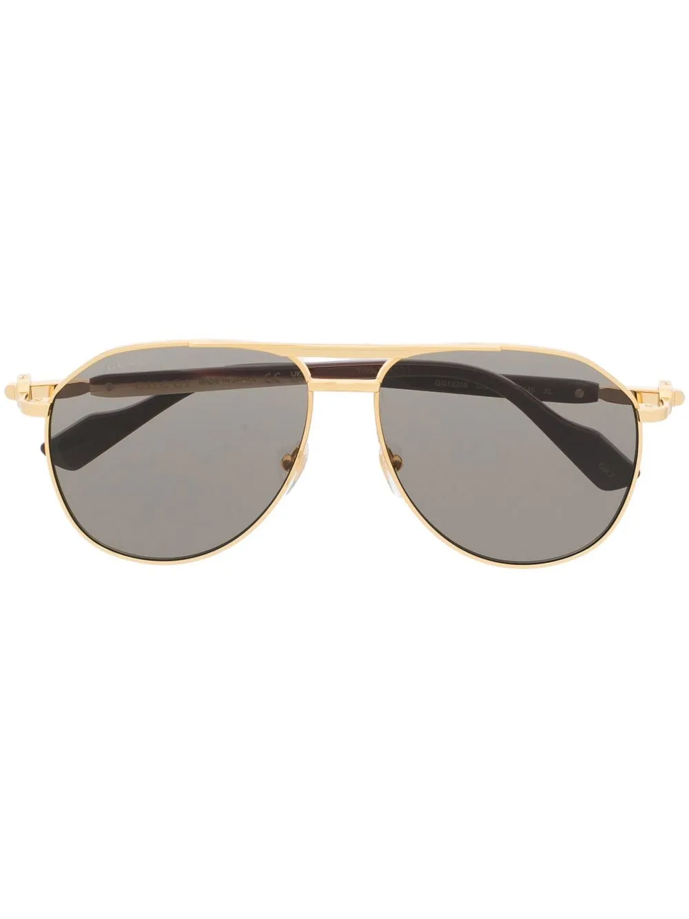 

Gucci Eyewear pilot-frame sunglasses - Gold