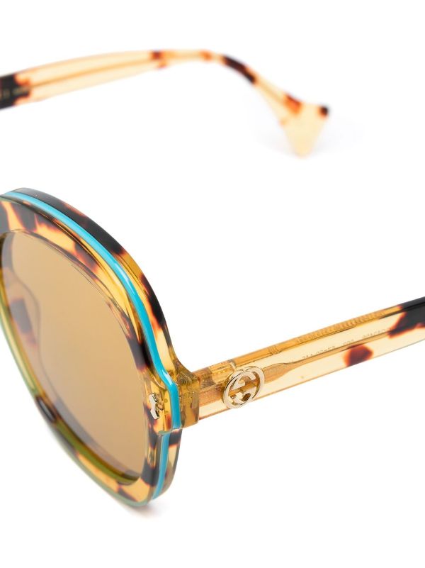 Gucci tortoiseshell 2024 preppy sunglasses