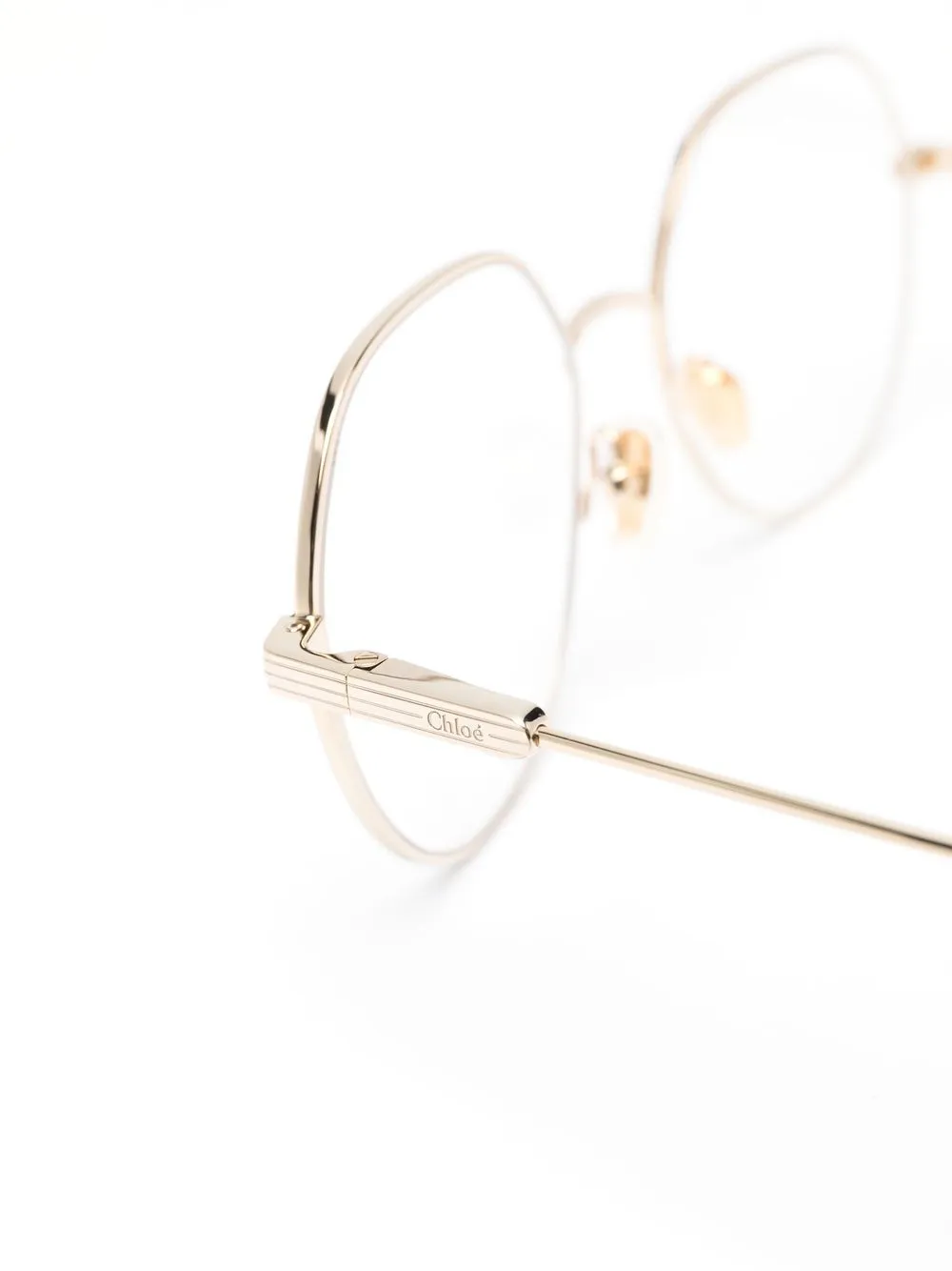  Chloé Eyewear Round-frame Glasses - Blue 