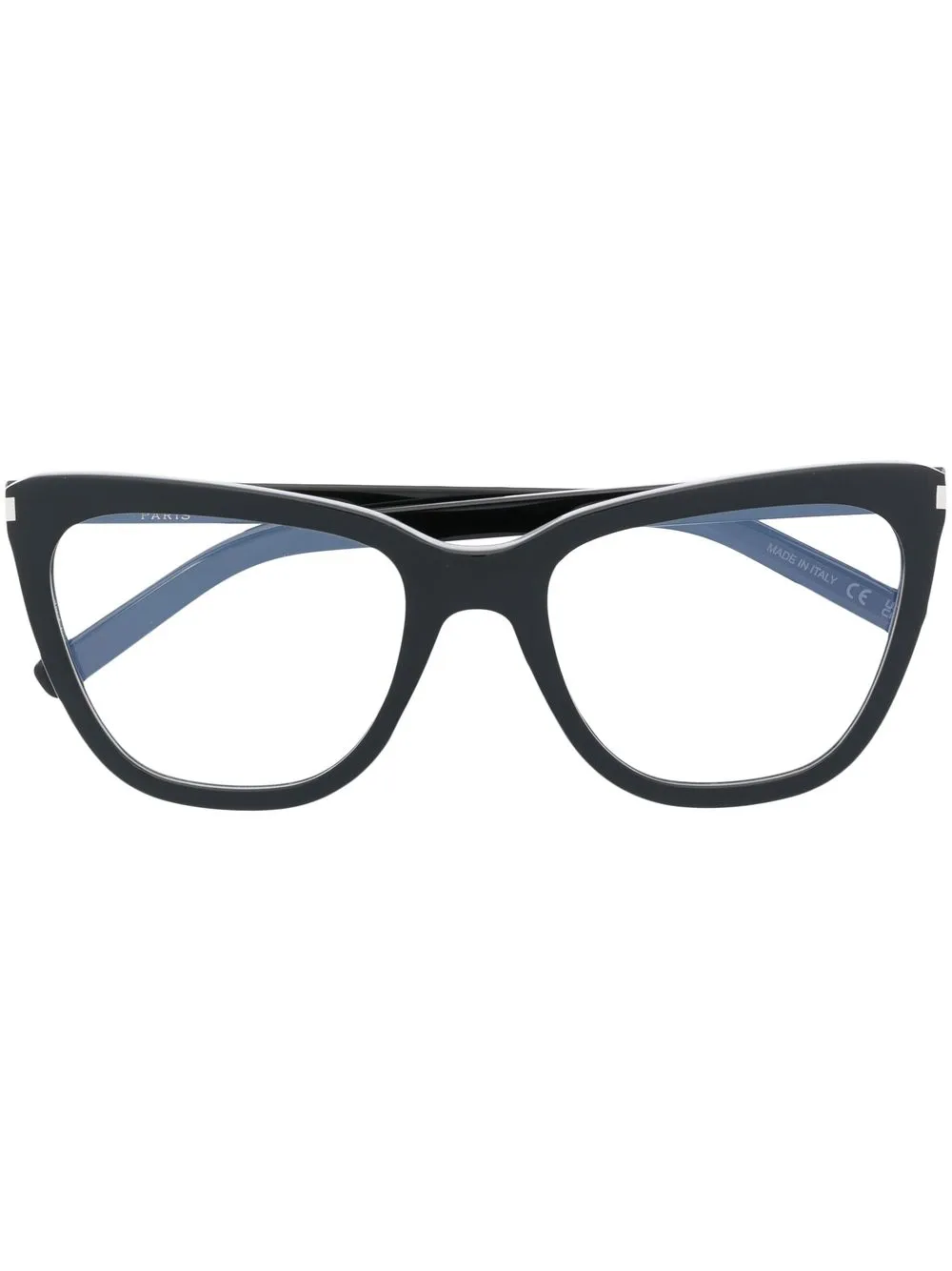 

Saint Laurent Eyewear lentes con armazón cat eye - Negro