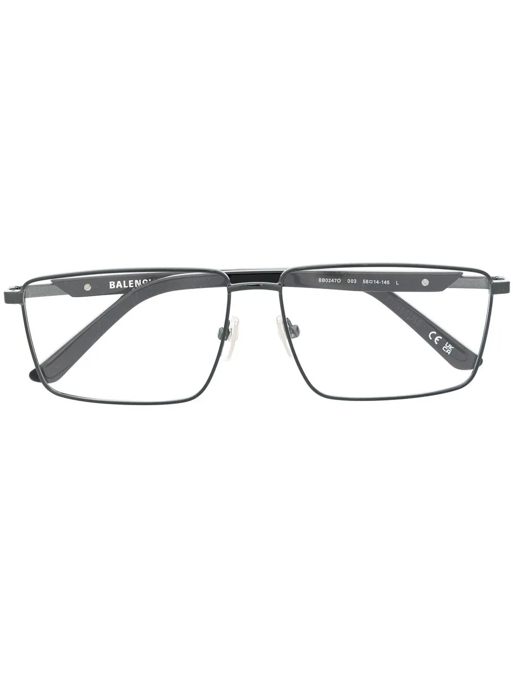 

Balenciaga Eyewear square-frame glasses - Black