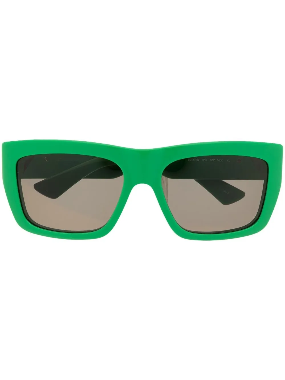 

Bottega Veneta Eyewear lentes de sol con armazón cuadrada - Verde