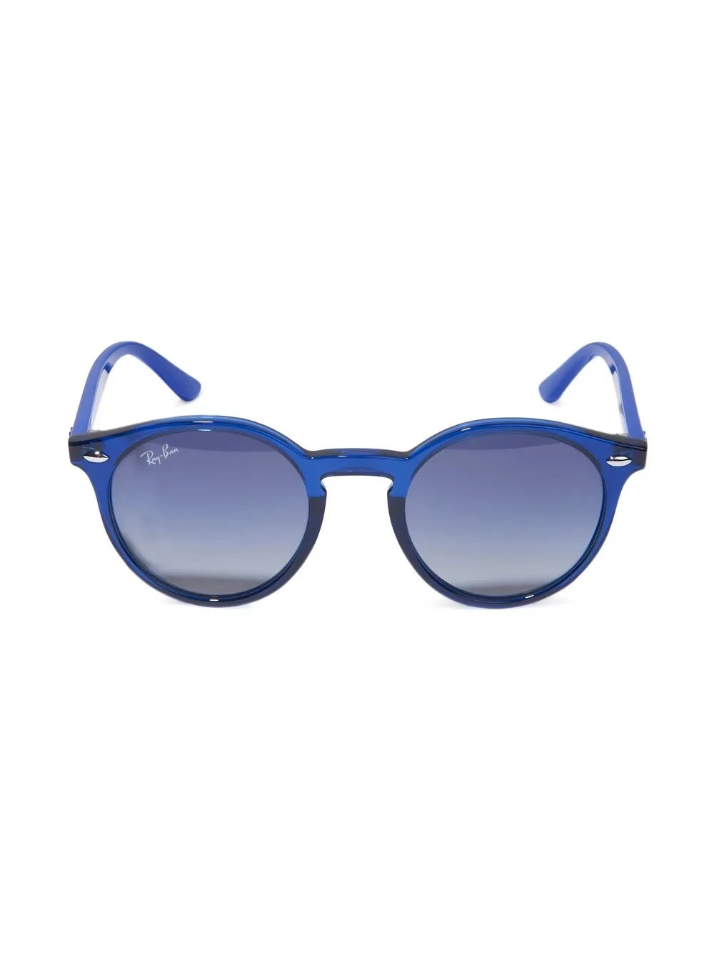 

RAY-BAN JUNIOR lentes de sol con armazón redonda - Azul