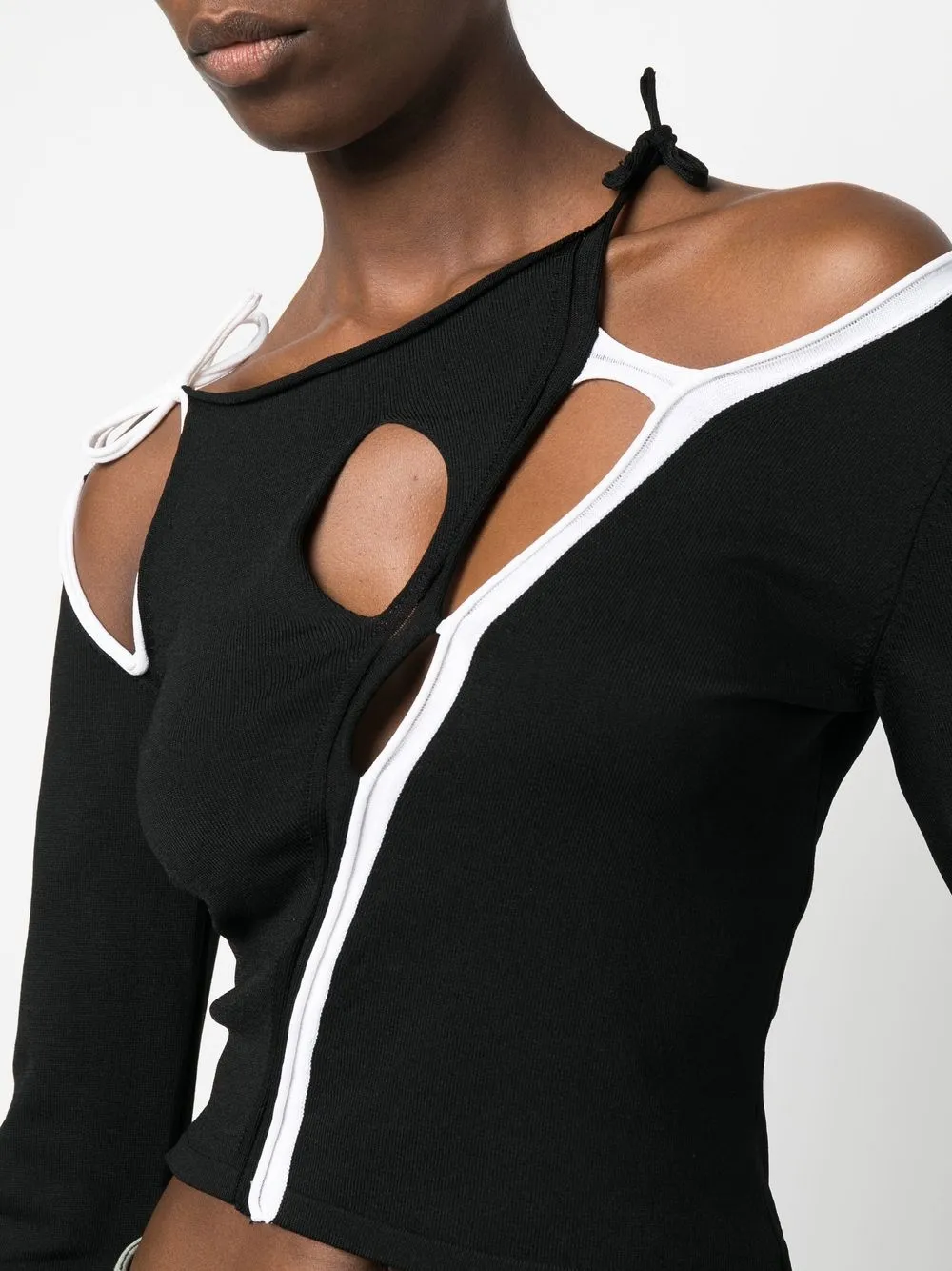 Ottolinger Cut out-detail Cropped Top - Farfetch