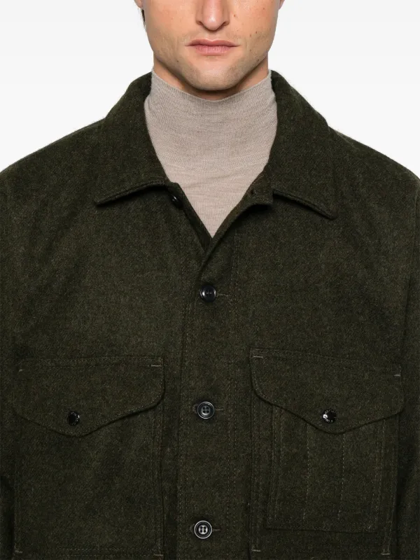 Filson Mackinaw Cruiser Shirt Jacket | Green | FARFETCH RO