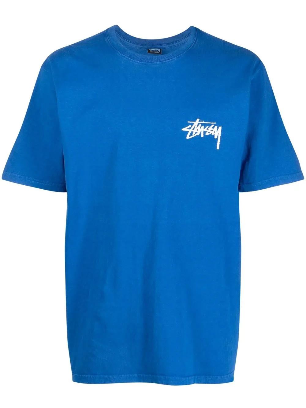 

Stüssy logo-print short-sleeved T-shirt - Blue