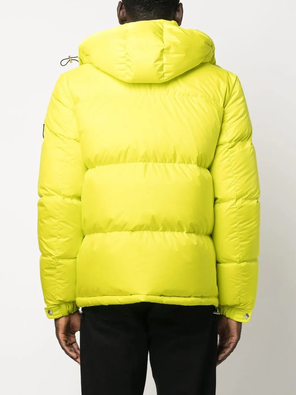 WhiteSpace logopatch Padded Down Jacket Farfetch
