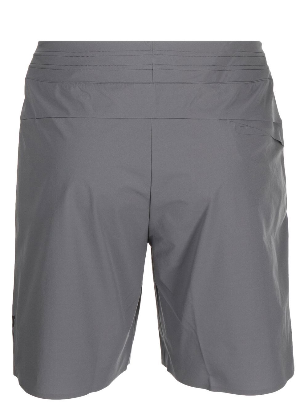 On Running Shorts met logoprint - Grijs