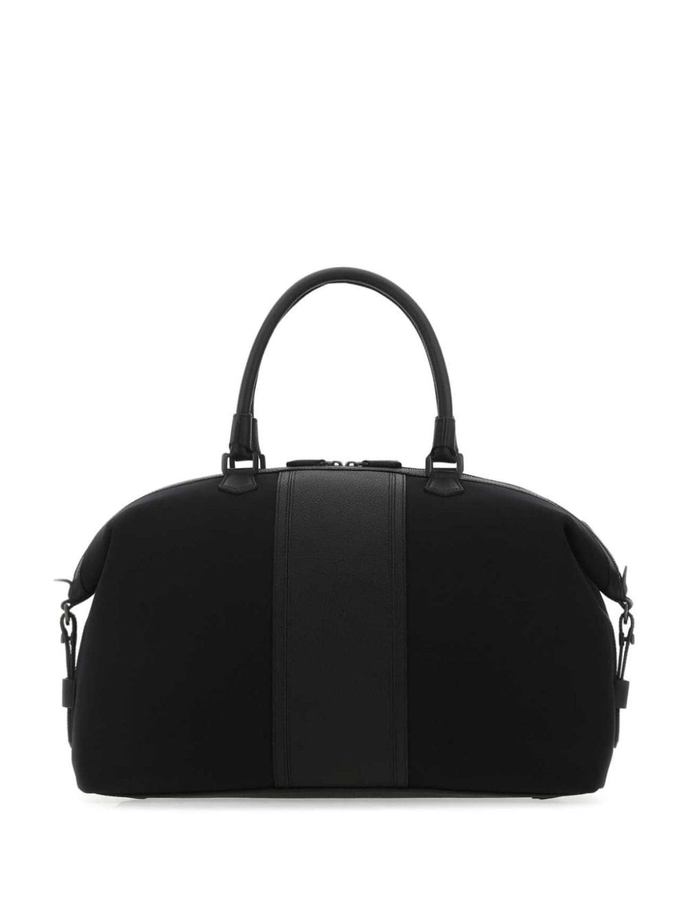 Shop Serapian Leather Messenger Bag In Black