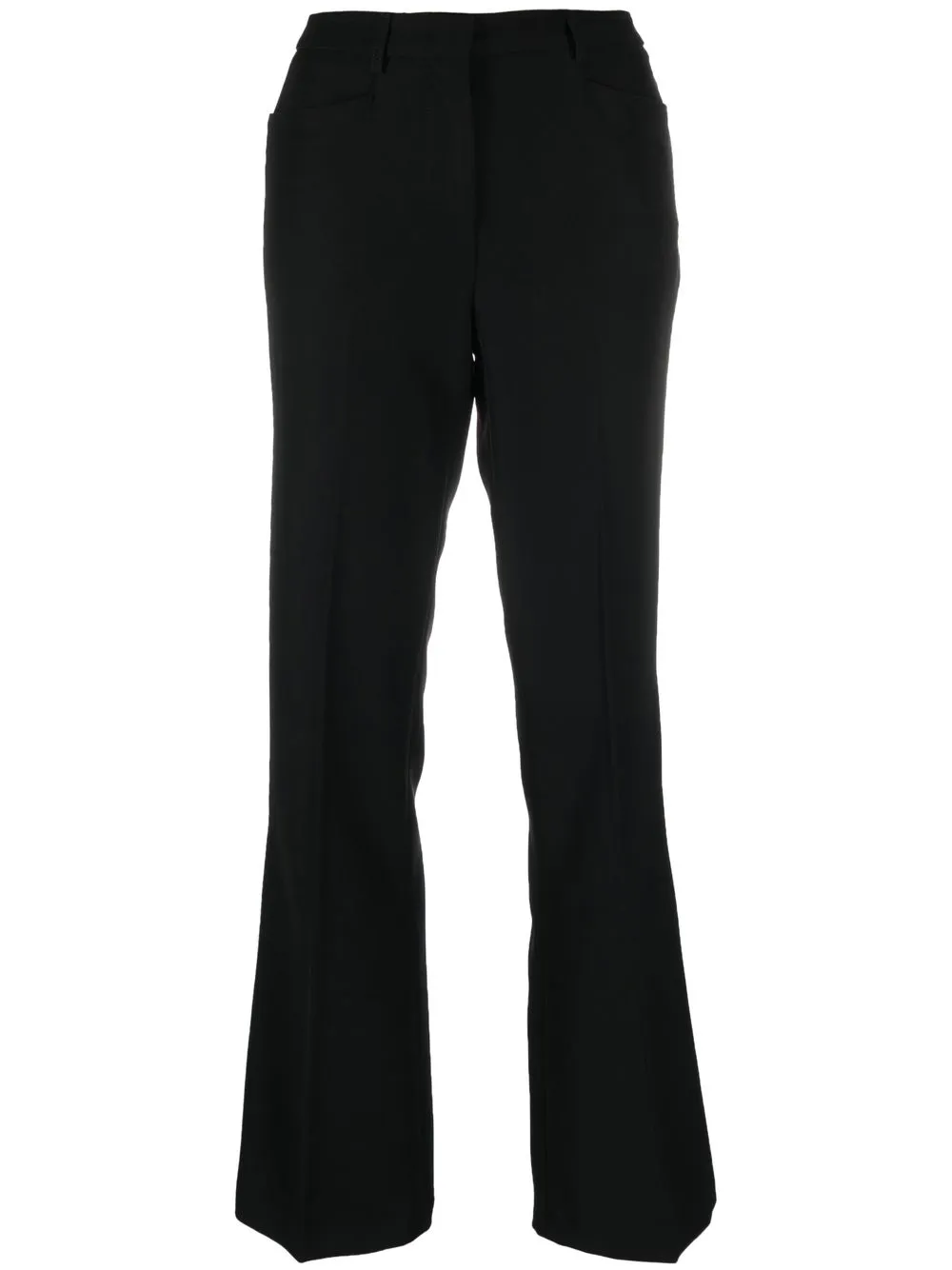 

Cenere GB mid-rise flared trousers - Black