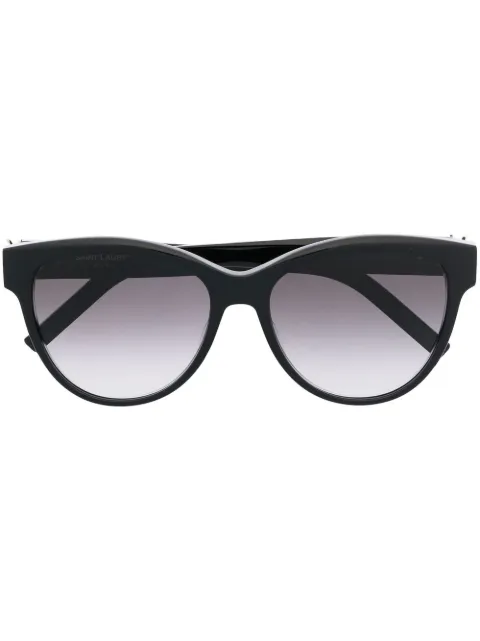 Saint Laurent Eyewear lentes de sol con armazón redonda
