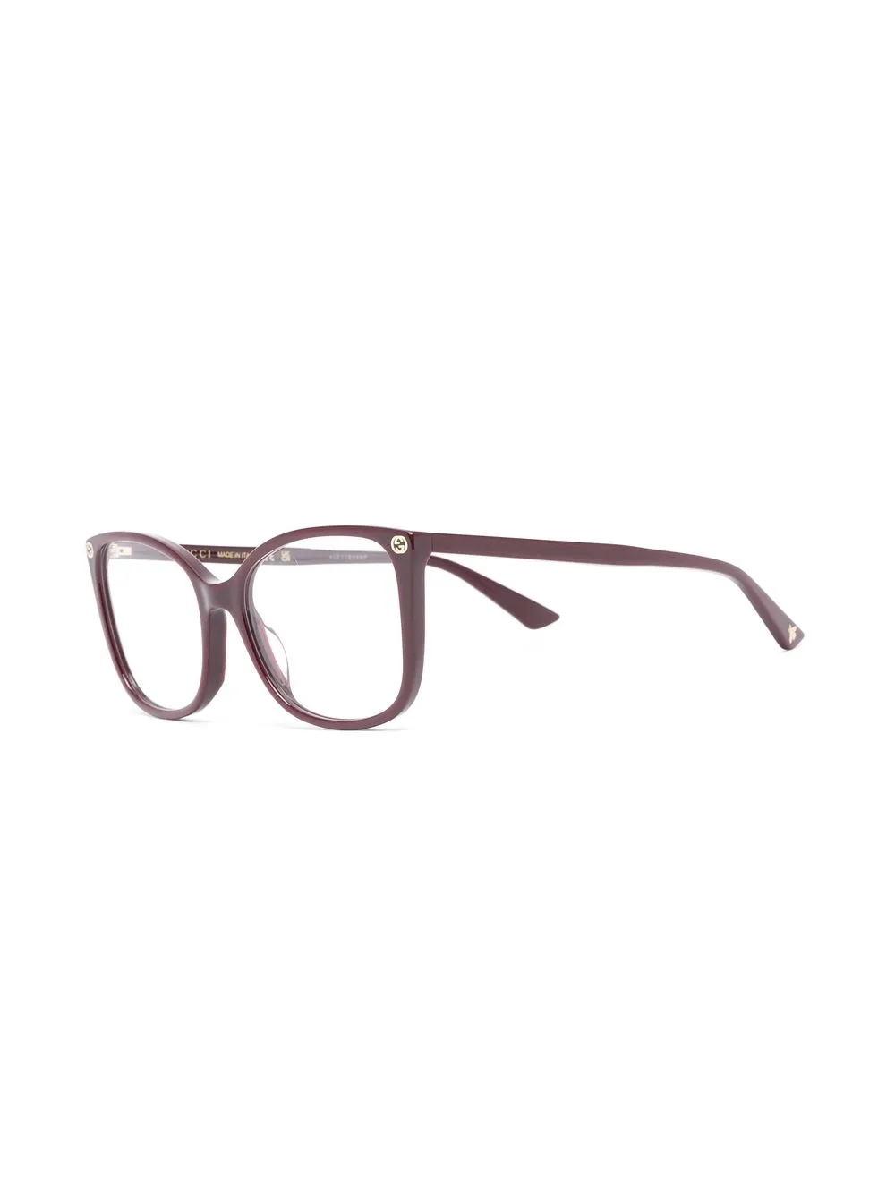 Gucci Eyewear Bril met cat-eye montuur - Rood