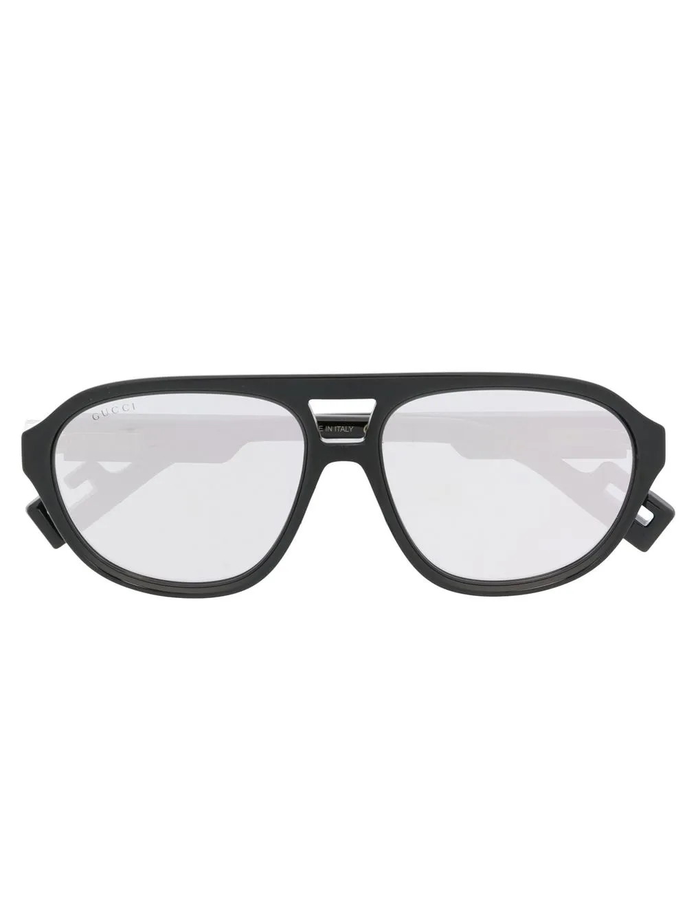 

Gucci Eyewear lentes de sol con armazón estilo piloto - Negro