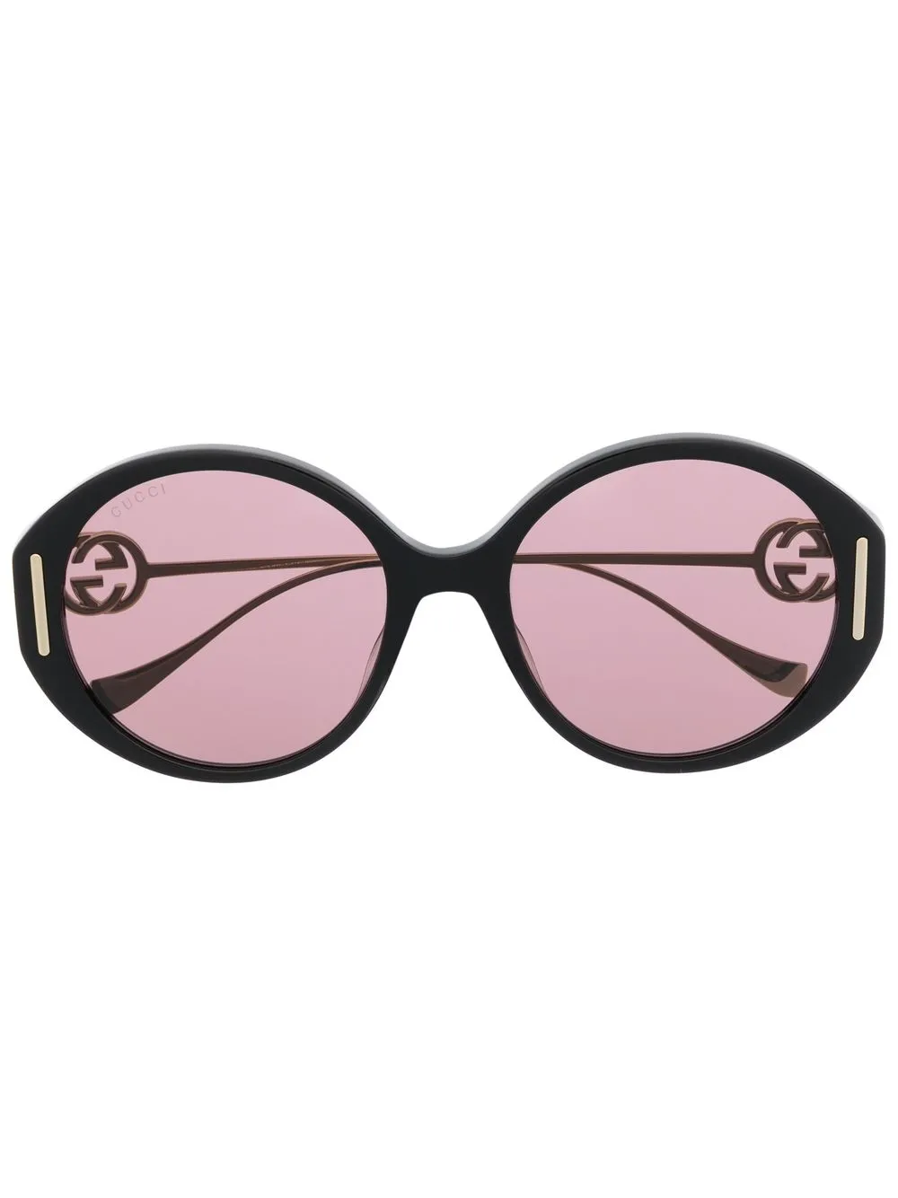

Gucci Eyewear oversized round sunglasses - Black